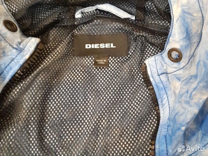 Ветровка diesel, мужская, size xl