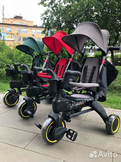 Новый Детский складной велосипед luxmom (doona)