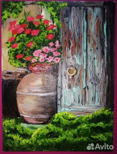 Картина маслом на холсте