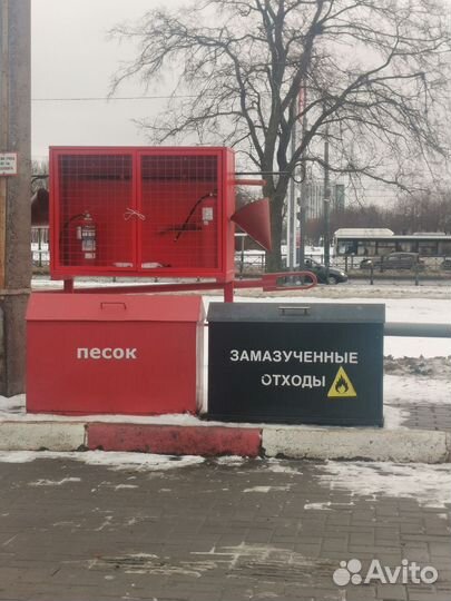 Ящик для замазученных отходов ветоши Производство