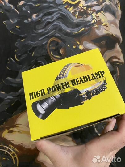 Самый мощнейший налобный фонарь