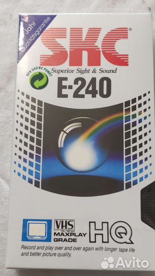 Кассеты для видео магнитофона