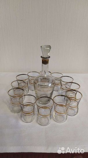 Графин с рюмками СССР