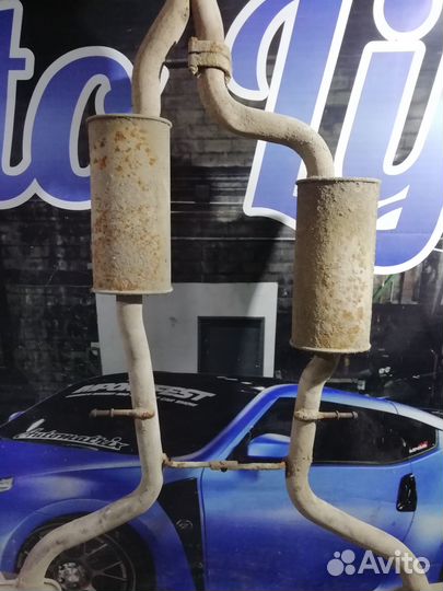 Выхлопная система Mercedes W220 двигатель М113