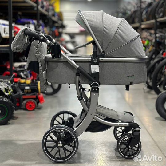 Новая коляска трансформер 3в1 luxmom 601 A