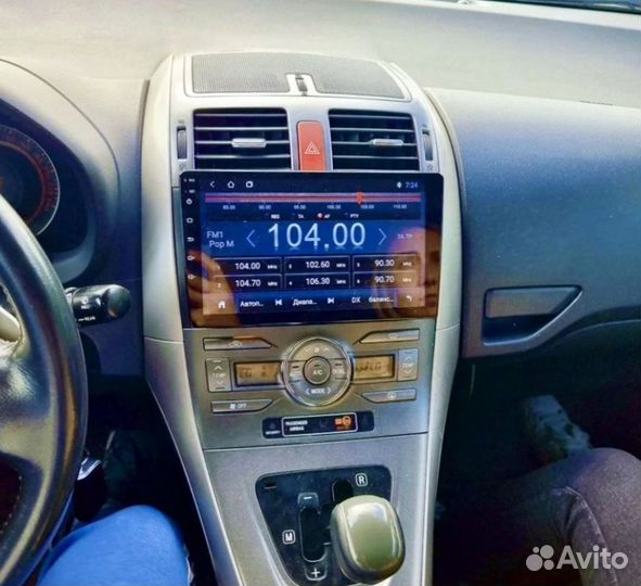 Магнитола Android Toyota Auris e150