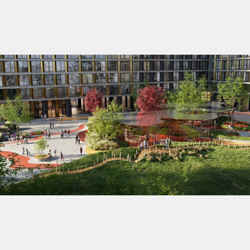 2-к. апартаменты, 70,6 м², 6/29 эт.