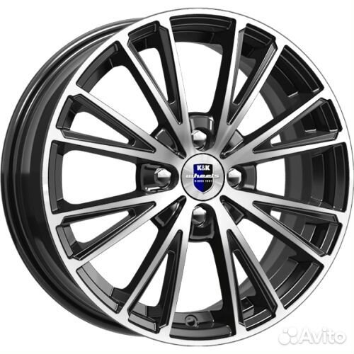 Диски кик Меандр 6,0x16 4x114,3 ET:40 67.1 алмаз черный