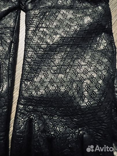 Перчатки женские кожаные 6 размер