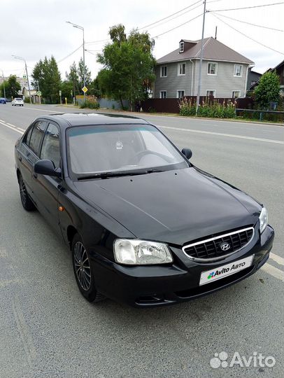 Hyundai Accent 1.5 AT, 2008, 370 040 км