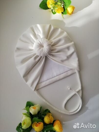 Шапочка на осень, тюрбан