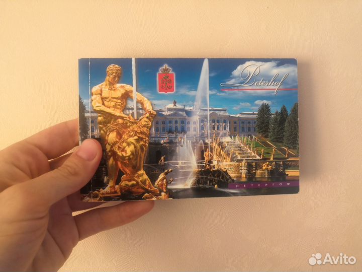 Набор фотокарточек Петергоф