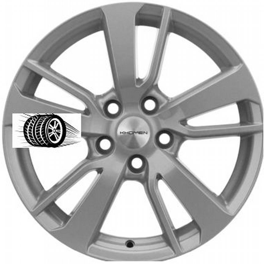 Литые диски Khomen Wheels 7×R17 5×114.3