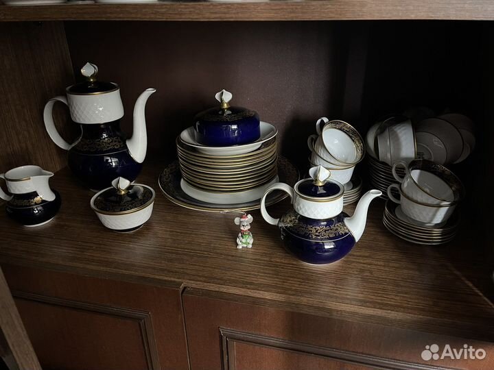 Очень редкий фарфоровый сервиз из ГДР