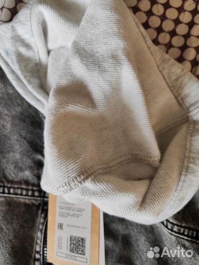 Куртка джинсовка детская р 122 с биркой