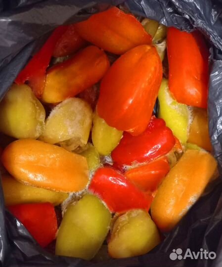 Перец болгарский замороженный