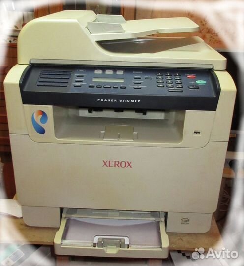 Принтер цветной лазерный Xerox Phaser 6110 MFP
