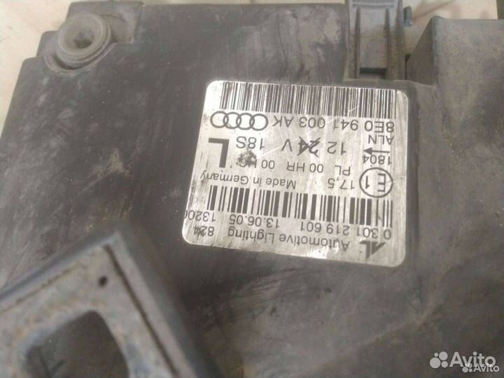 Фара левая Audi A4 B7 (2004 - 2009)