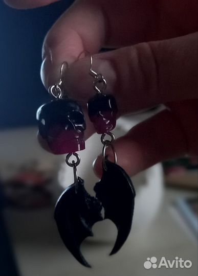 Серьги ручной работы