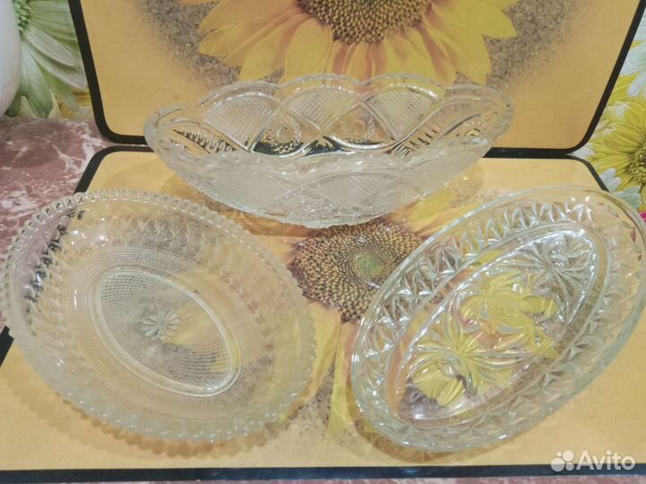 Салатники хрусталь/стекло
