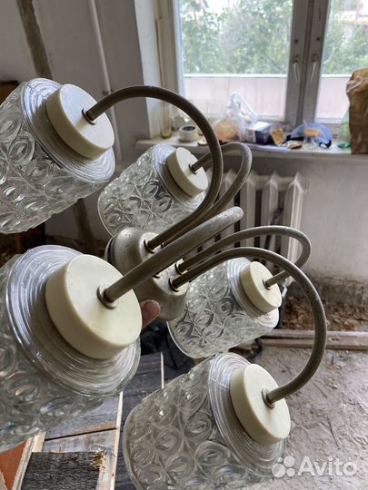 Хрустальная люстра СССР