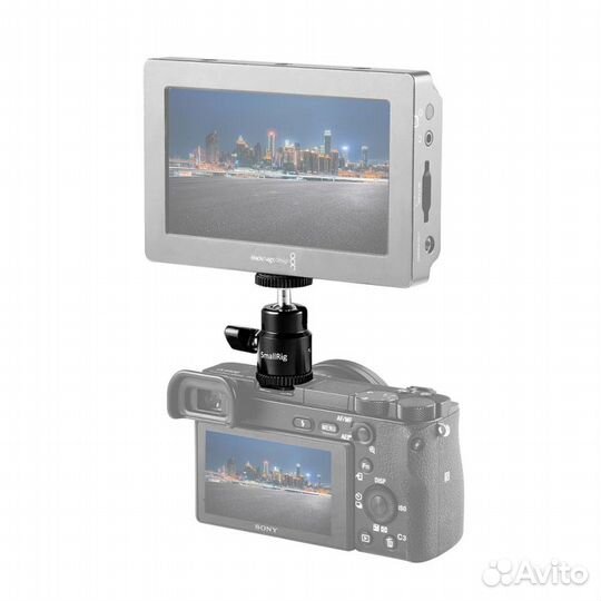 Шаровая головка с креплением Cold Shoe to 1/4