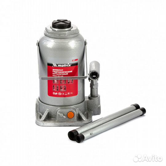 Домкрат гидравлический бутылочный 20 Тонн (Matrix)