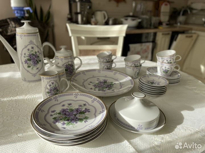 Чайно-кофейный сервиз ГДР