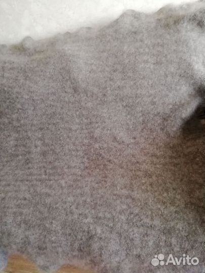 Плед одеяло платок шаль из козьего пуха 160*180 см