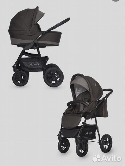 Коляска универсальная Riko Basic Alfa 2 в 1