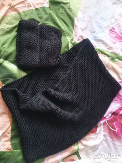 Зимняя шапка и снуд