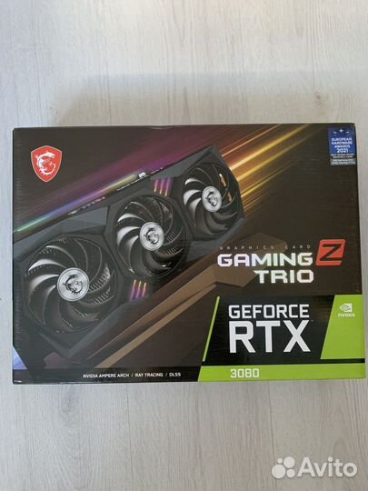 Видеокарта rtx 3080