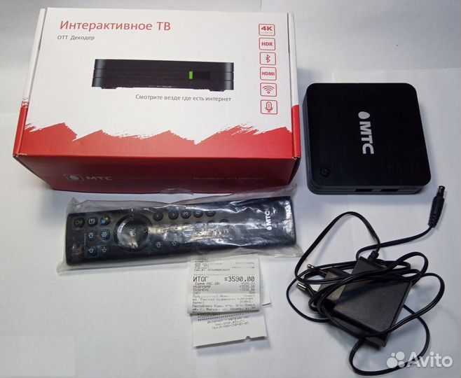 TV приставка МТС ZTE ZXV10 B866