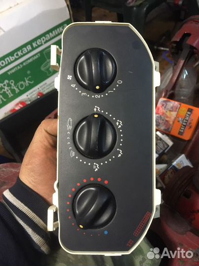 Блок управления печкой Рено Клио