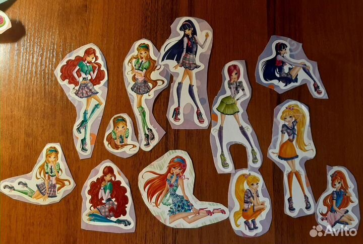 Наклейки Winx