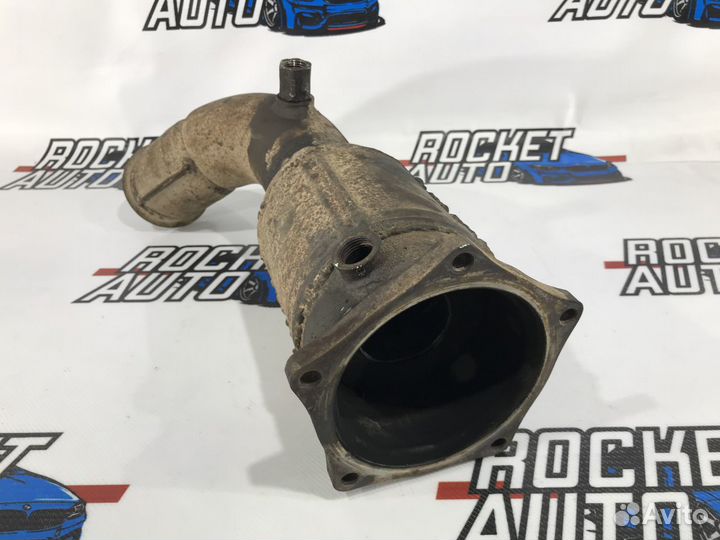 Приемная труба глушителя правая Porsche Cayenne