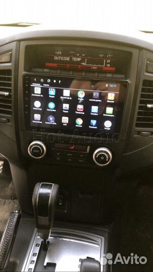 Магнитола для Mitsubishi Padjero с установкой