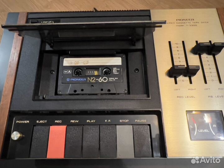 Кассетная стерео дека pioneer t-3300