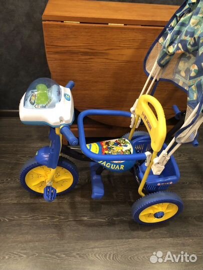 Музыкальный трёхколёсный велосипед