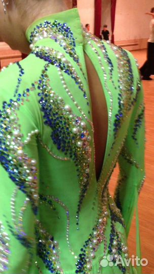 Танцевальное бальное платье стандарт