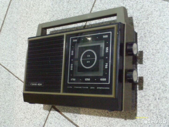 Радиоприёмник Геала-404, Винтаж, исправный, 1974