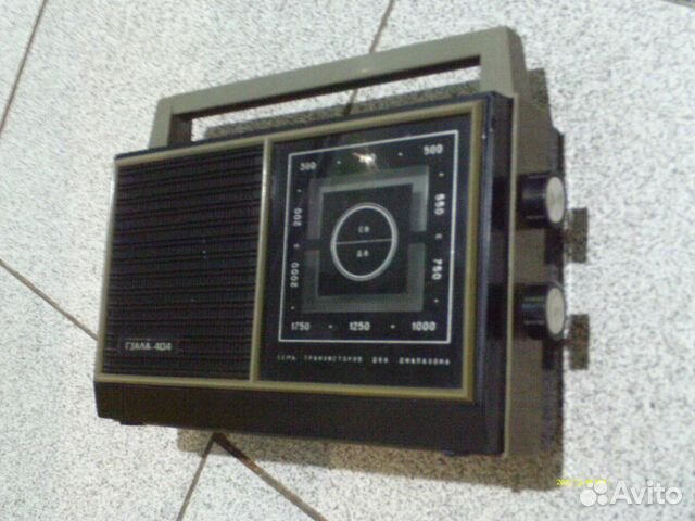 Радиоприёмник Геала-404, Винтаж, исправный, 1974