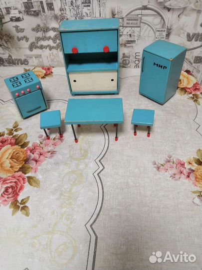 Детская мебель для кукол СССР