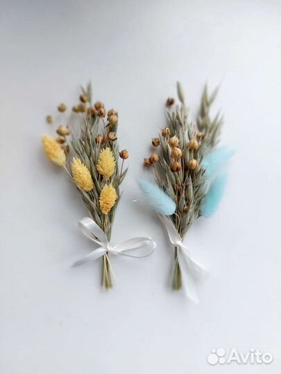 Букет из сухоцветов, мини-букет