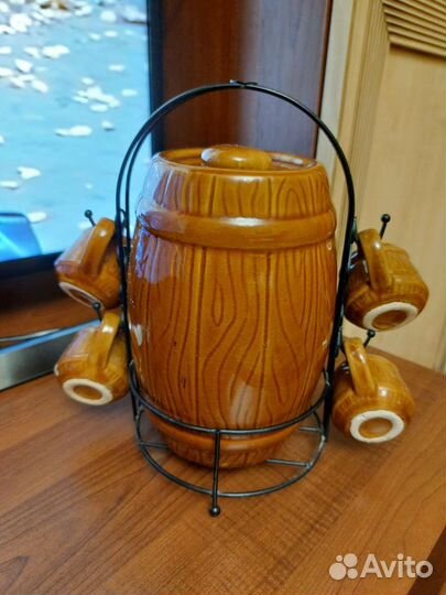 Боченок керамический