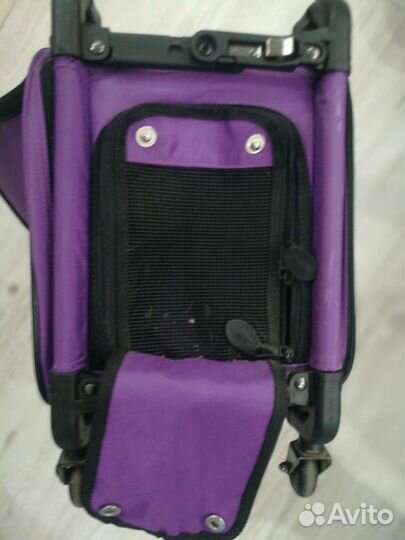 Переноска для животных бу на колесах