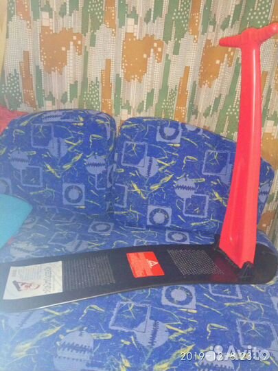 Зимний самокат 