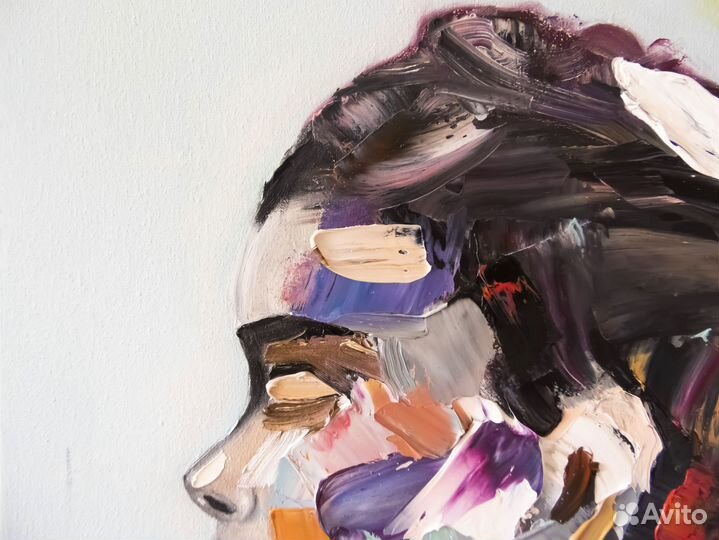 Интерьерная картина маслом на холсте