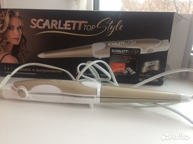 Плойка стайлер Scarlett TOP style SC-HS60599