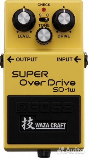 Гитарная педаль Boss SD-1w Super Overdrive Waza